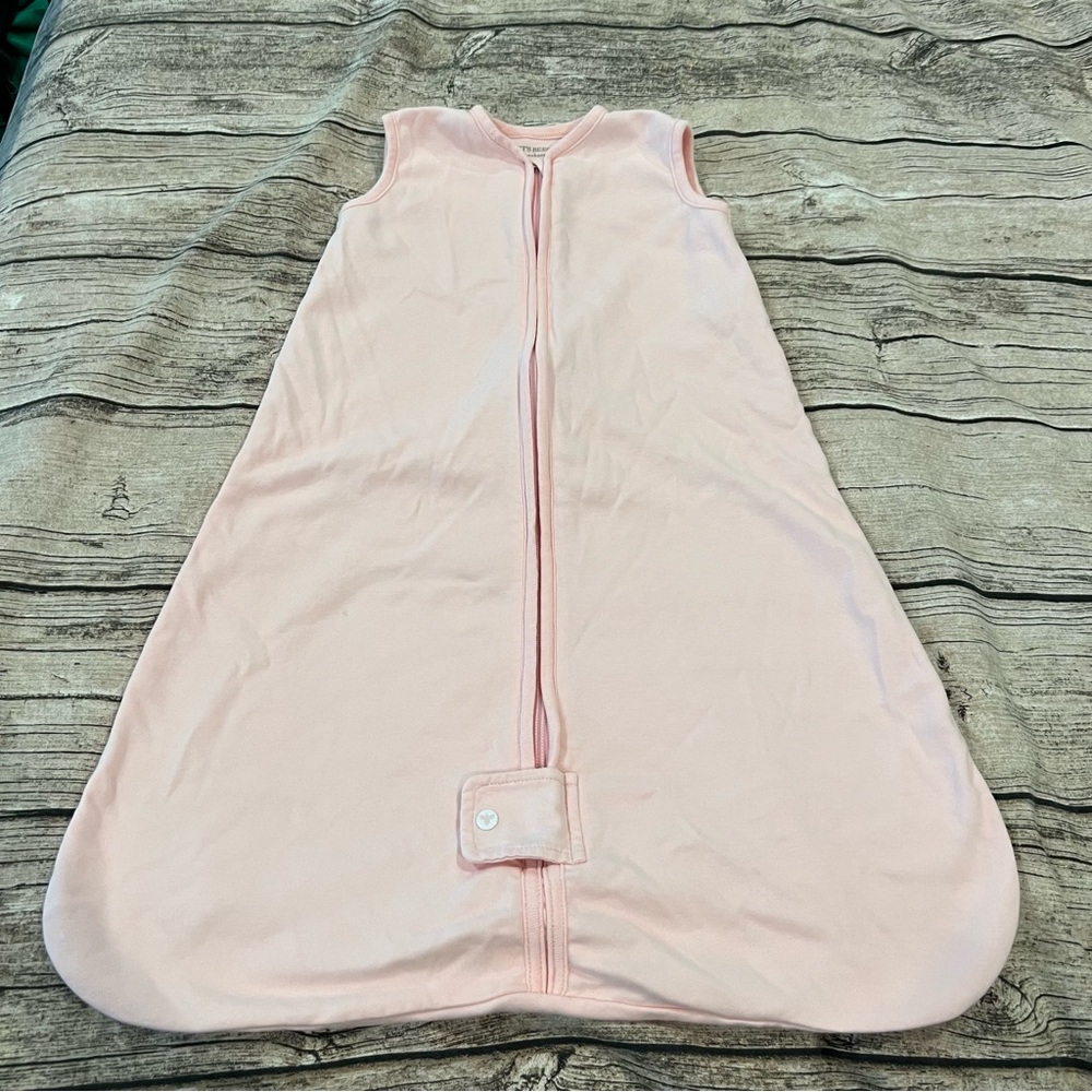 Burts Bees Baby Organic Cotton Light pink Sleepsack Size 0-6 Months